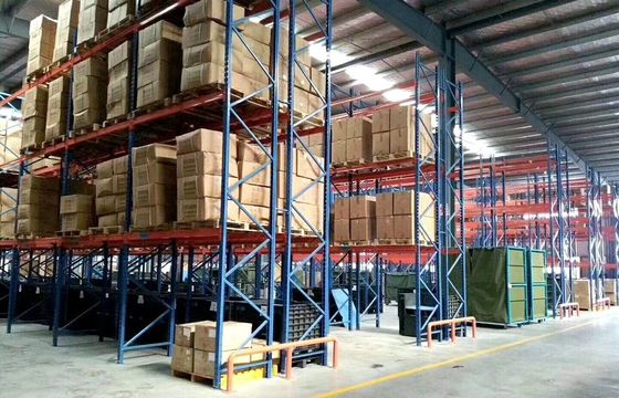 Sistema di scaffalatura per pallet per magazzini per stoccaggio pesante personalizzato