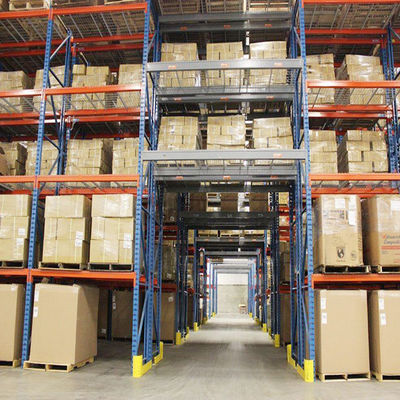 Sistema di racking per pallet selettivo per carichi pesanti con durata 500-5000 kg Capacità Galv