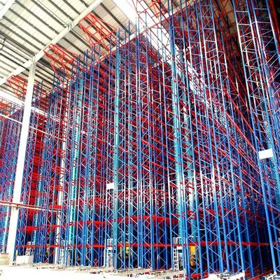 Ripiani industriali ad elevata utilizzazione Q235 / Q345 sistemi di scaffalature in acciaio per garage
