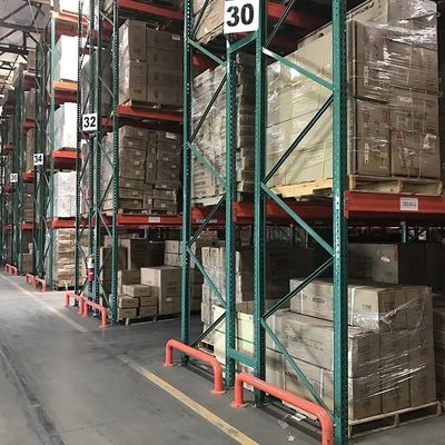 Rack di stoccaggio per magazzini pesanti personalizzati Camera fredda American Teardrop Standard Pallet Rack