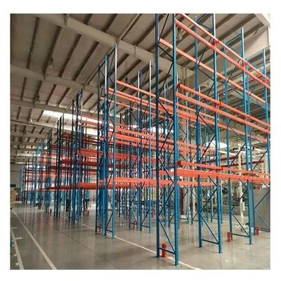 Q235B/D Q355B/D Rack di stoccaggio per magazzini in acciaio Rack di pallet selezionato per servizi pesanti