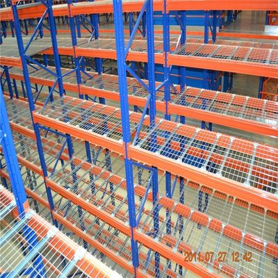 Scaffalature per magazzini, scaffalature di fili, copertura in polvere personalizzabile