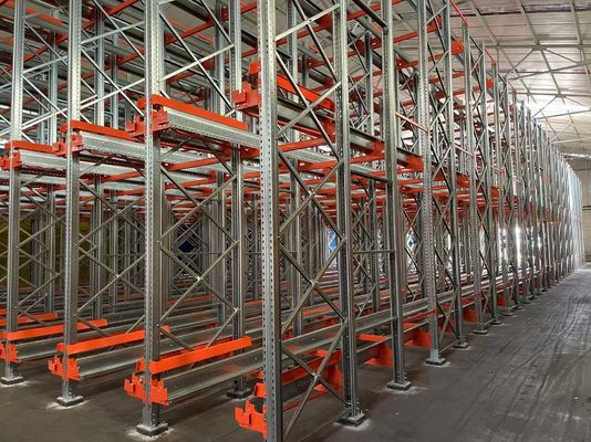 Sistema automatizzato di stoccaggio e recupero di rack ASRS per magazzini