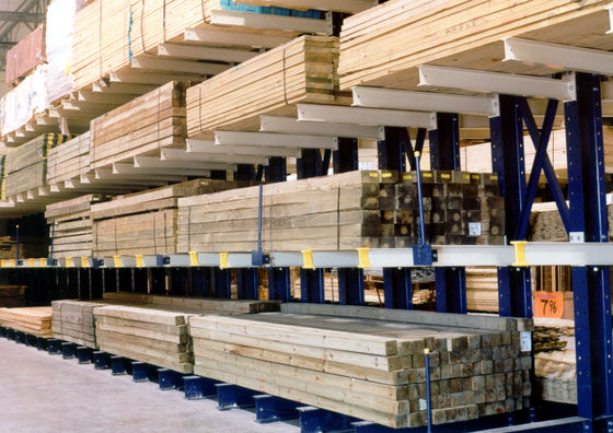 Rack di acciaio a cantilever a doppio lato per magazzini