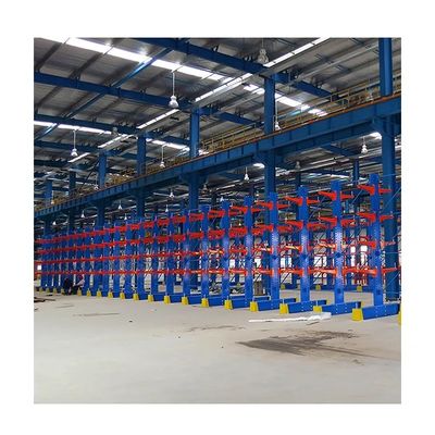 Q235B Sistema di scaffalature a cantilever di acciaio per tubi di acciaio