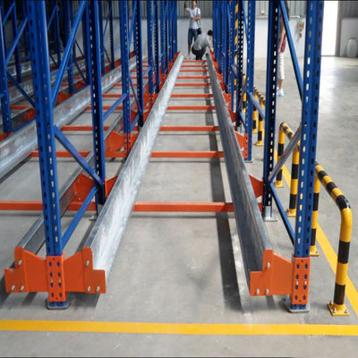 Sistema automatico di scaffalatura per navette radio 500 kg/livello-2000 kg/livello Dimensione personalizzata