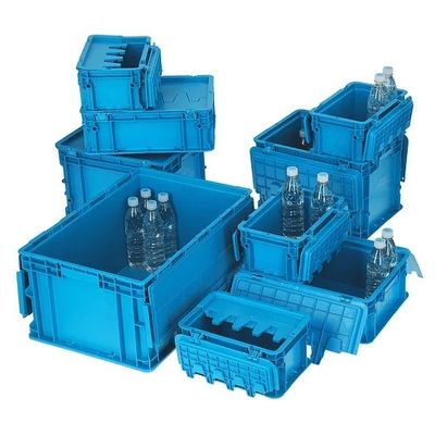 Impiallaggio di plastica industriale Contenitori di stoccaggio Euro Scatole Scatole